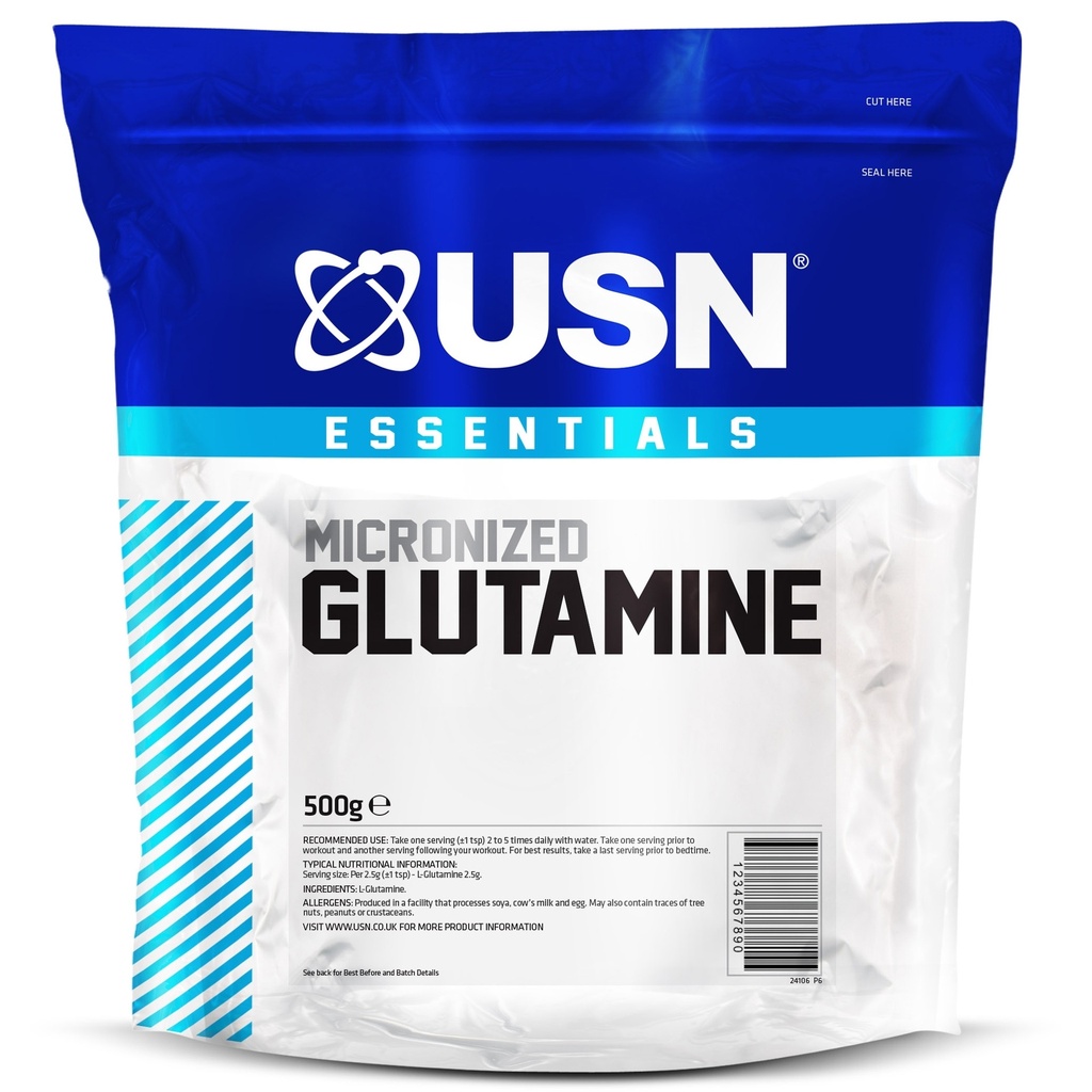 USN MICRONIZED GLUTAMINE, 500g