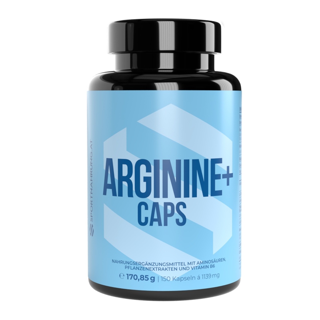 SPORTNAHRUNG ARGININE + CAPS, 150 kapsul