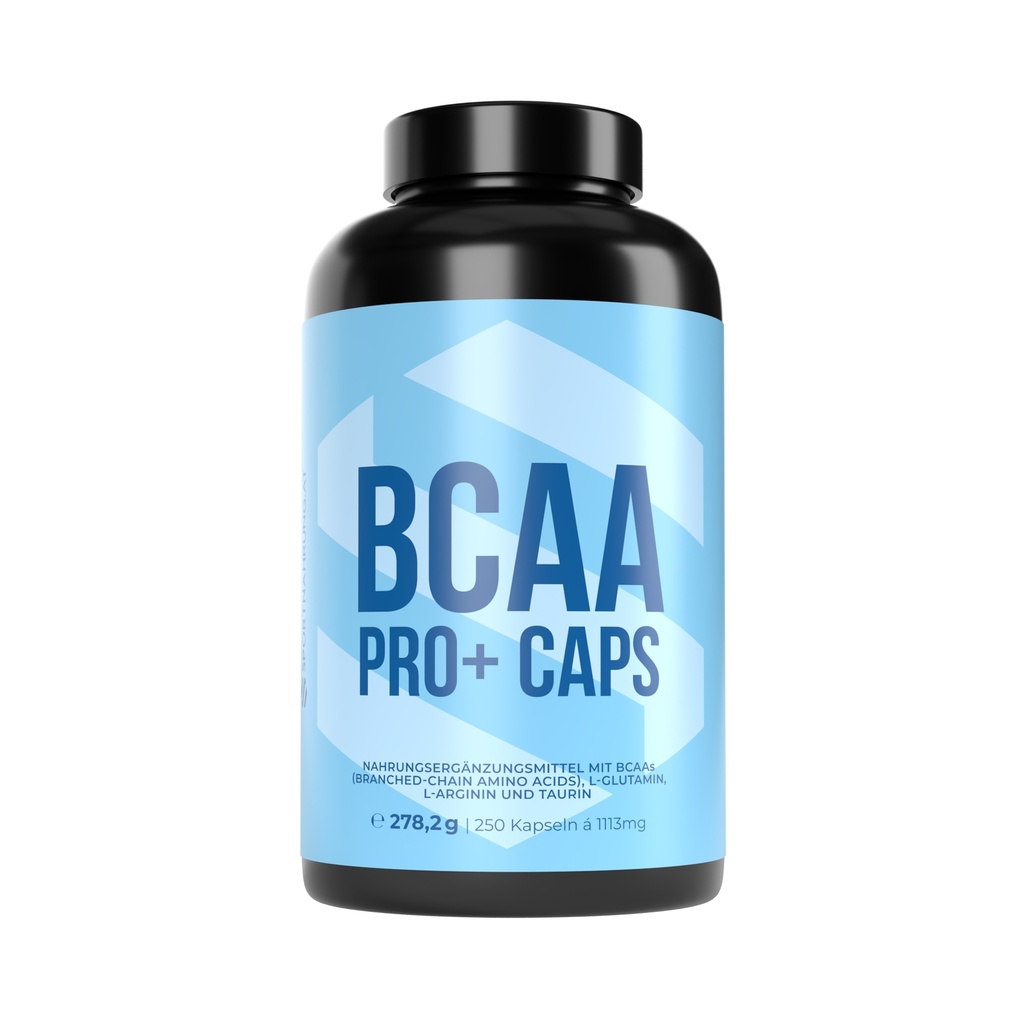 SPORTNAHRUNG BCAA PRO+ CAPS, 250 kapsul