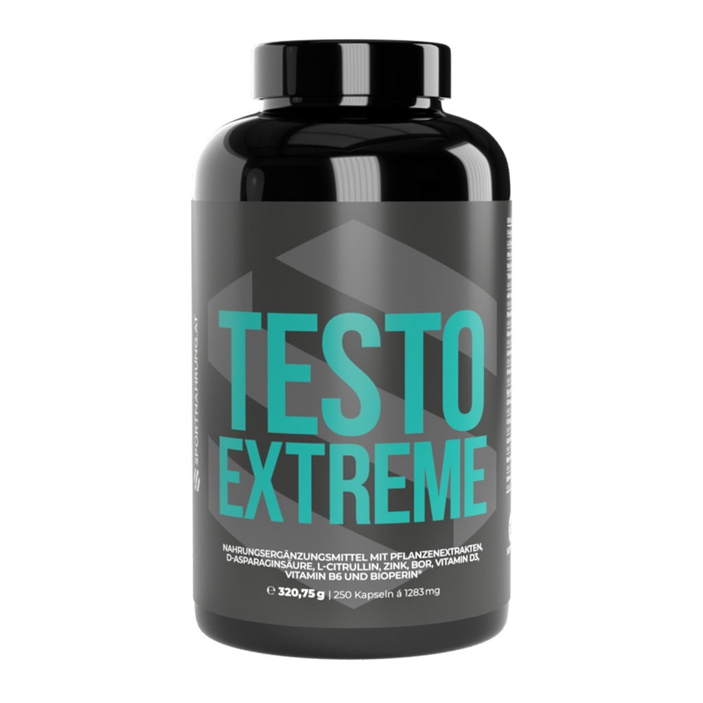 SPORTNAHRUNG TESTO EXTREME, 210 capsules