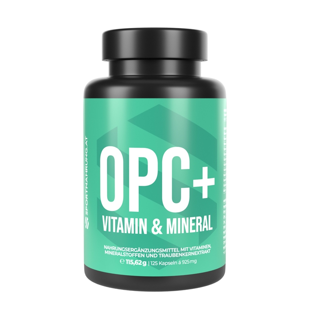 SPORTNAHRUNG OPC+ VITAMIN & MINERAL, 125 kapsula
