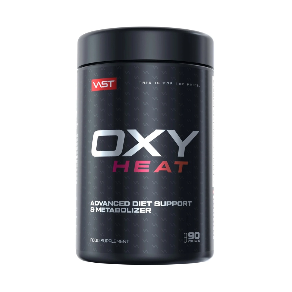 VAST OXY HEAT, 90 veg. capsules