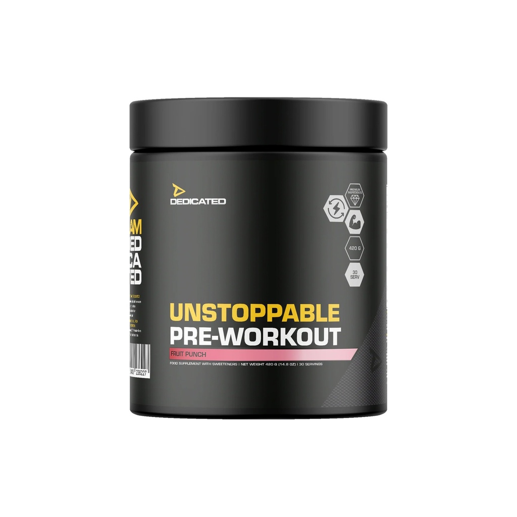 DEDICATED UNSTOPPABLE PRE-WORKOUT