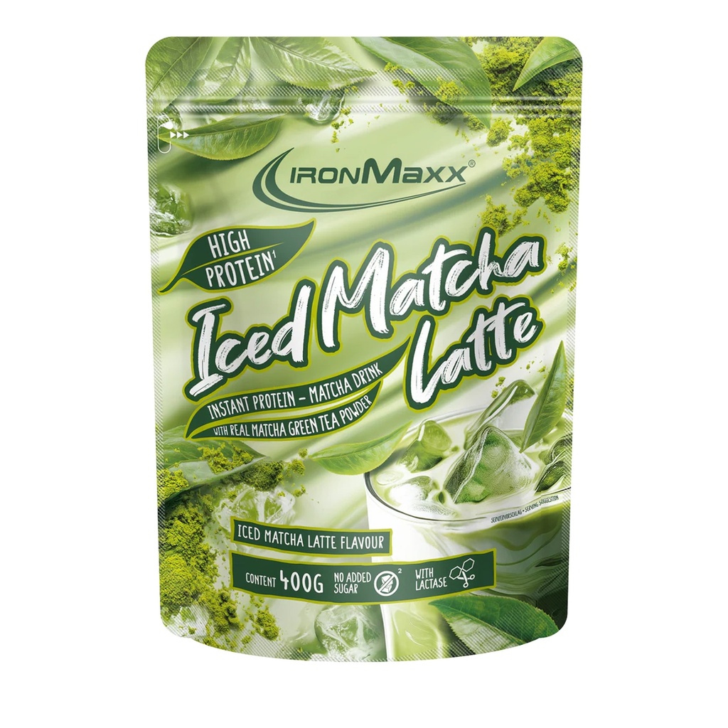IRONMAXX ICED MATCHA LATTE