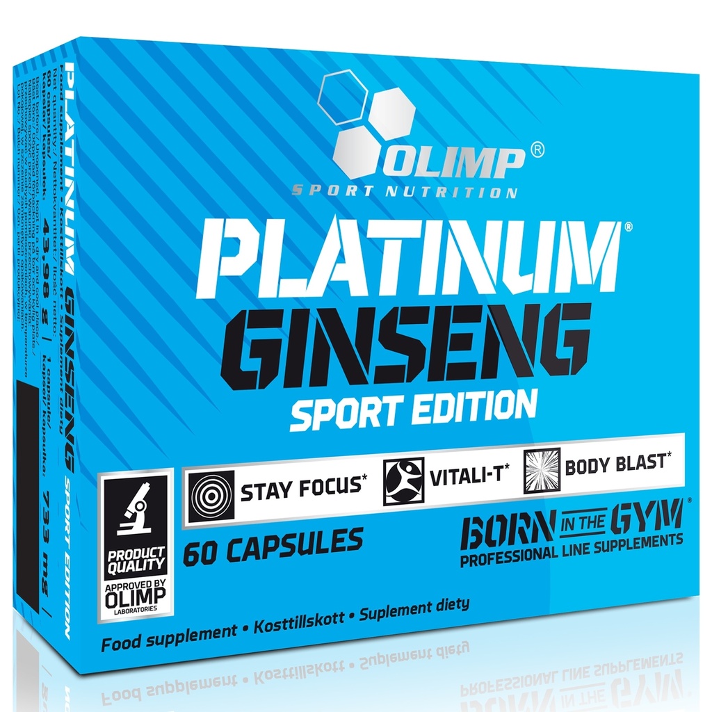 OLIMP PLATINUM GINSENG SPORT EDITION, 60 kapsul