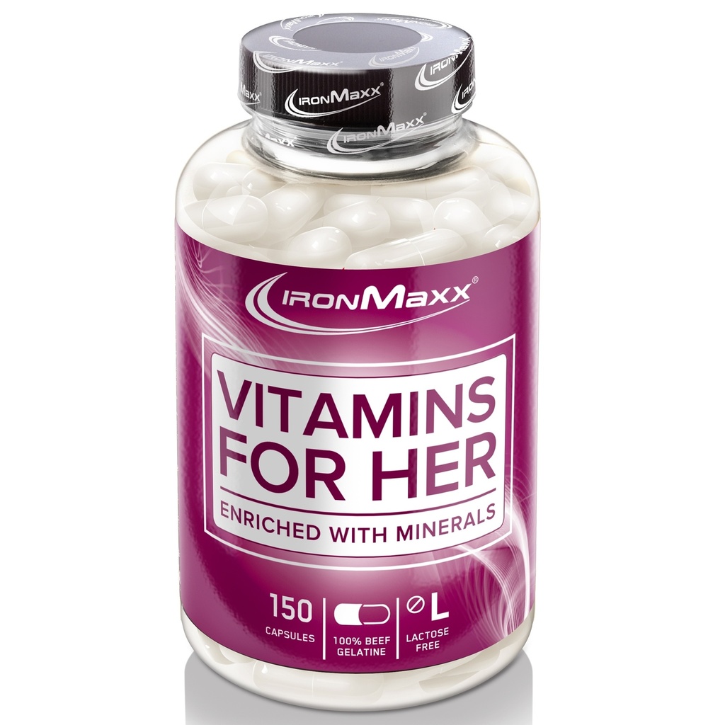 IRONMAXX VITAMINS FOR HER, 150 kapsul