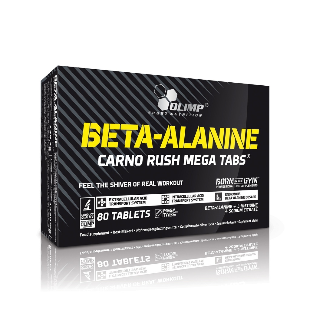 OLIMP BETA ALANINE CARNO RUSH, 80 tabs
