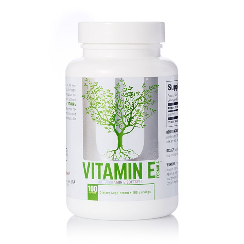UNIVERSAL VITAMIN E FORMULA, 100 softgel kapsula