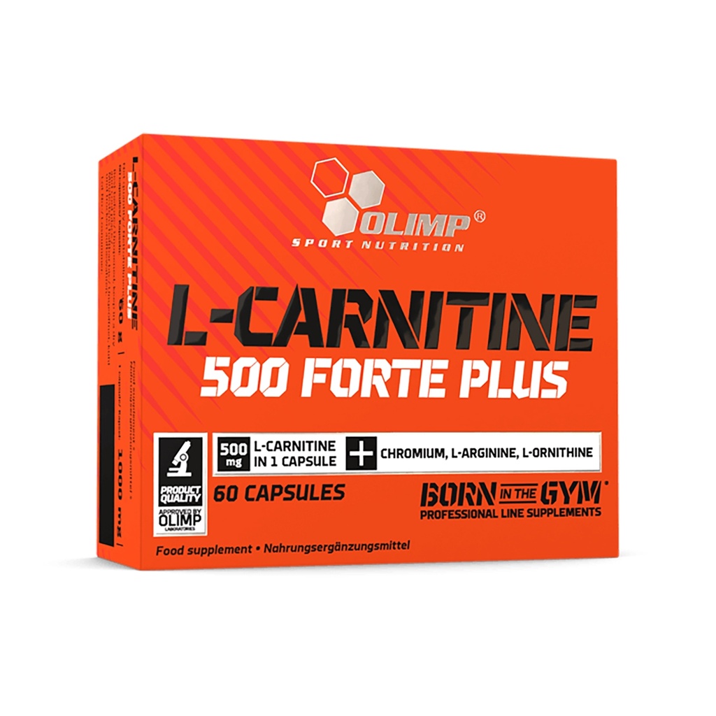OLIMP L-CARNITINE 500 FORTE PLUS, 60 kapsul