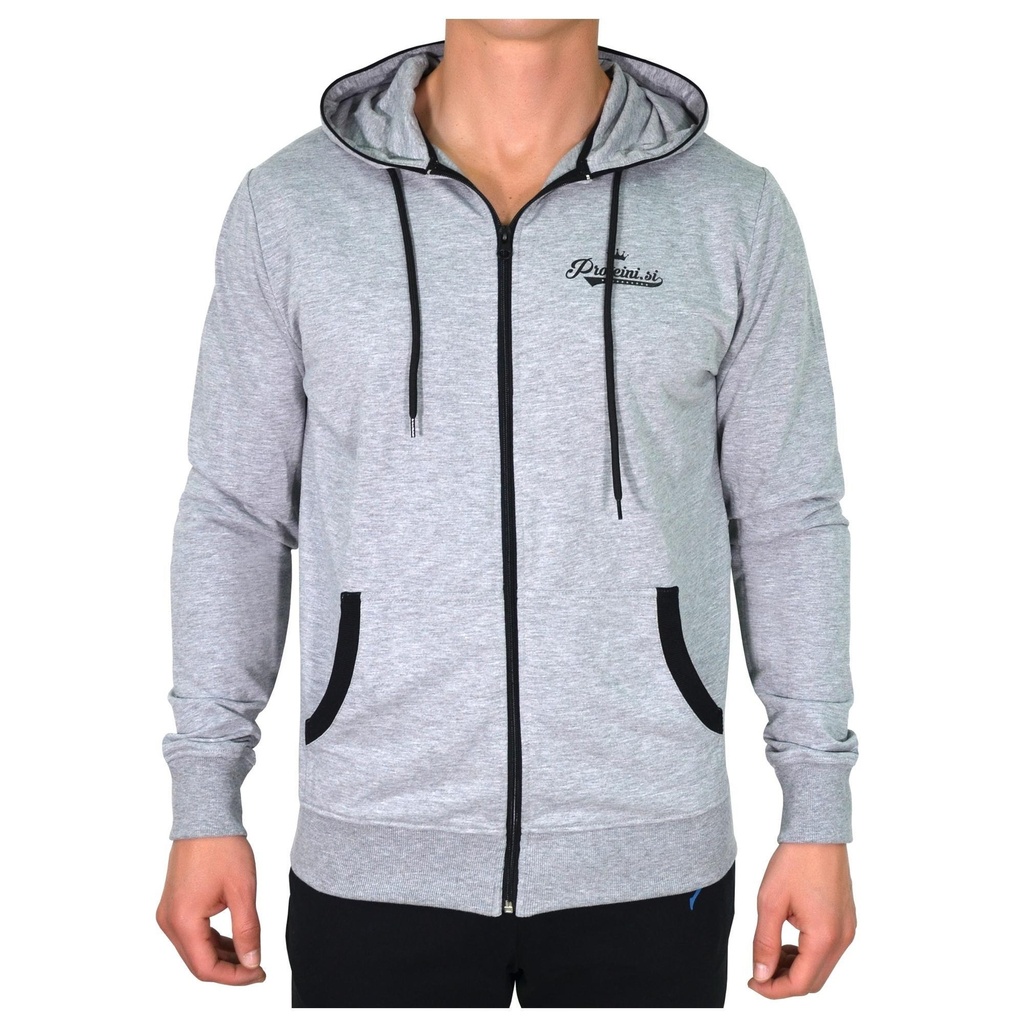 ZIP HOODIE ROCKY grey