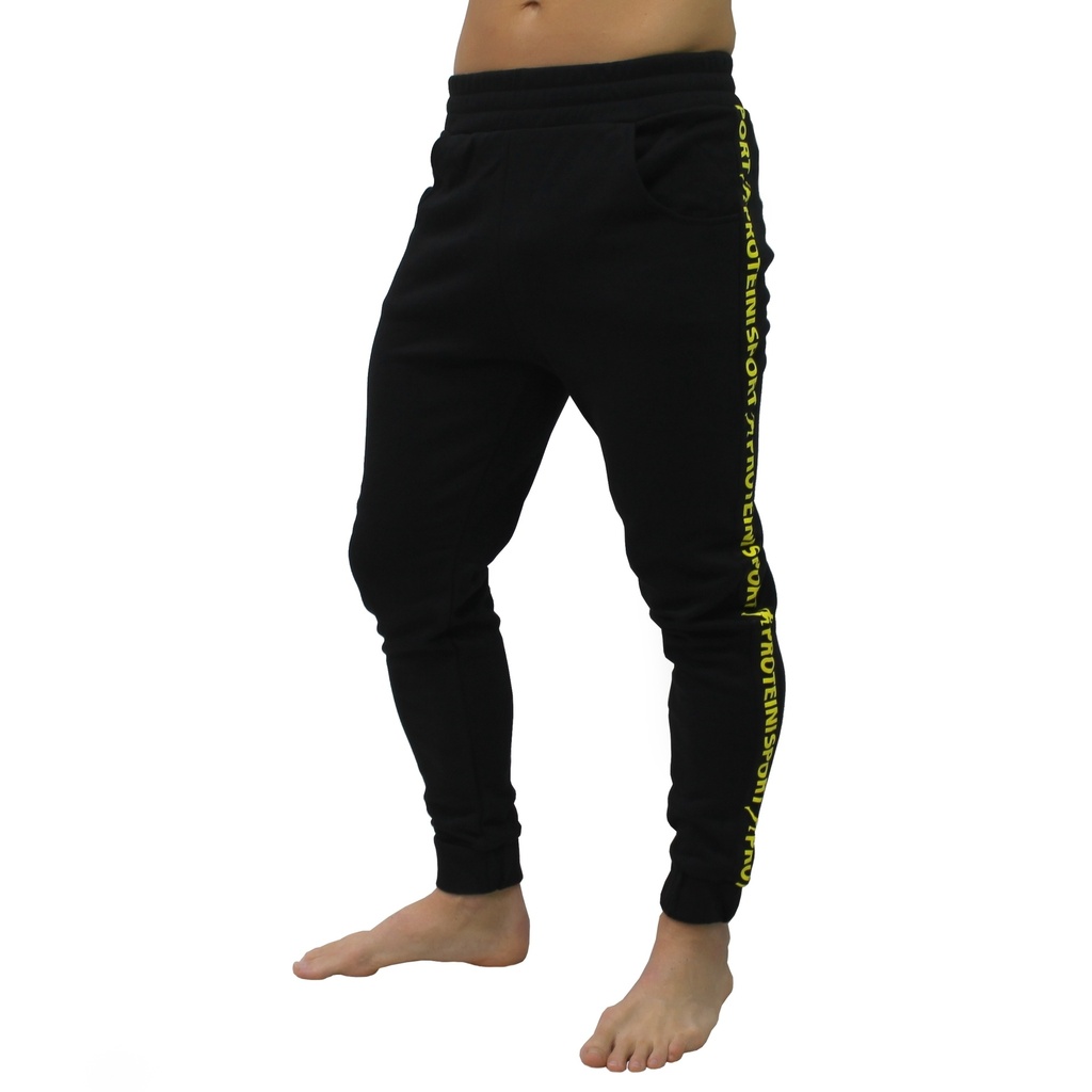 TRENIRKA HLAČE PRESTON črne