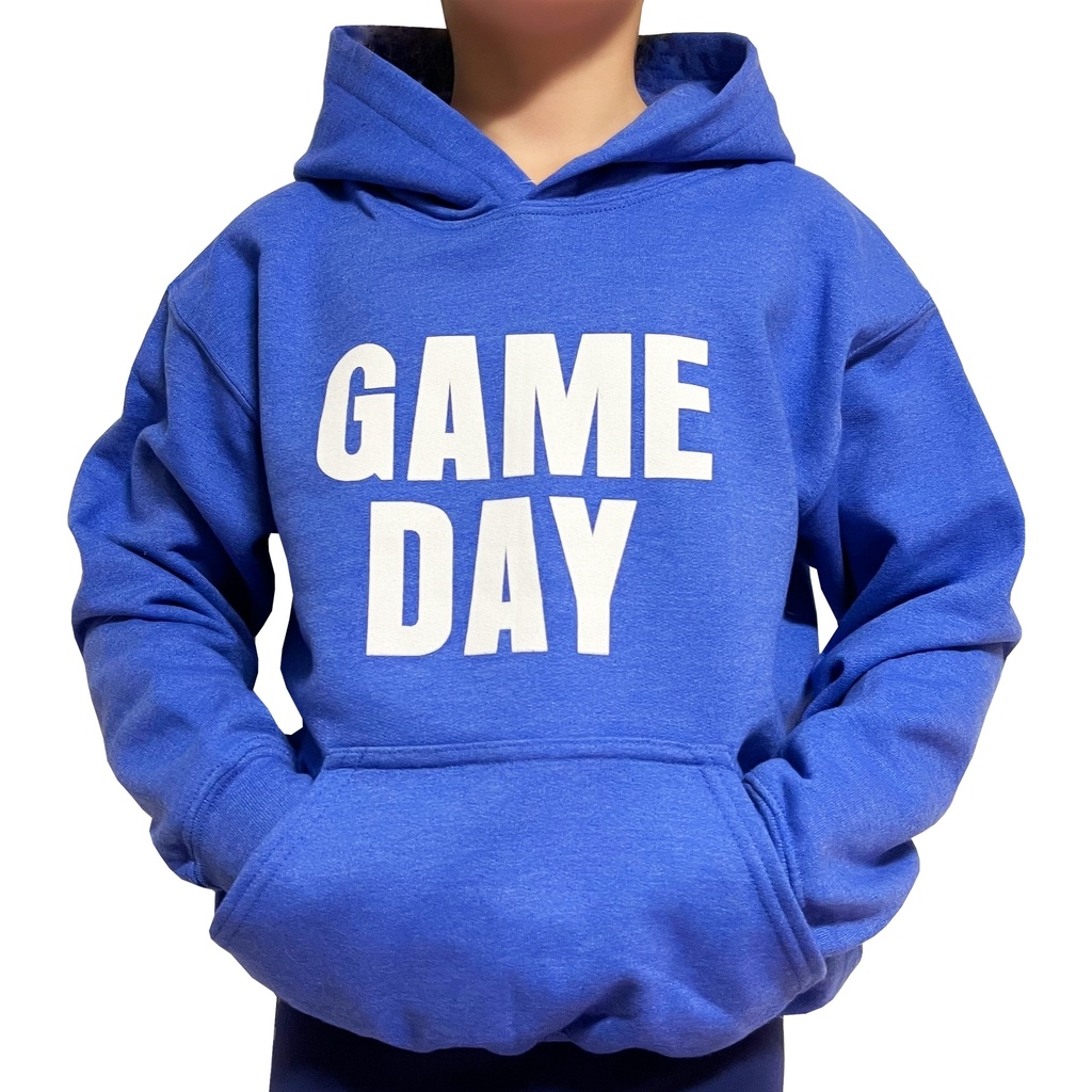 OTROŠKI PULOVER S KAPUCO "GAME DAY"