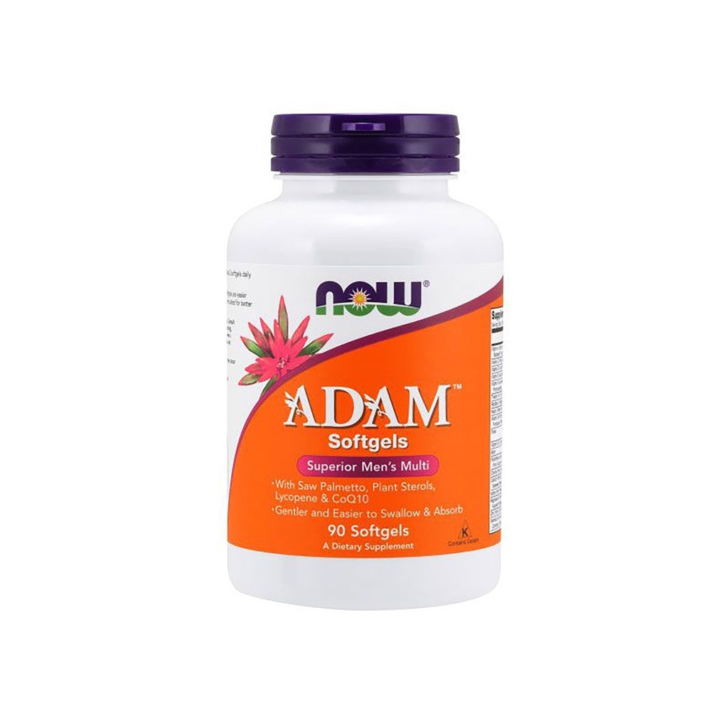 NOW ADAM MULTI, 90 softgels