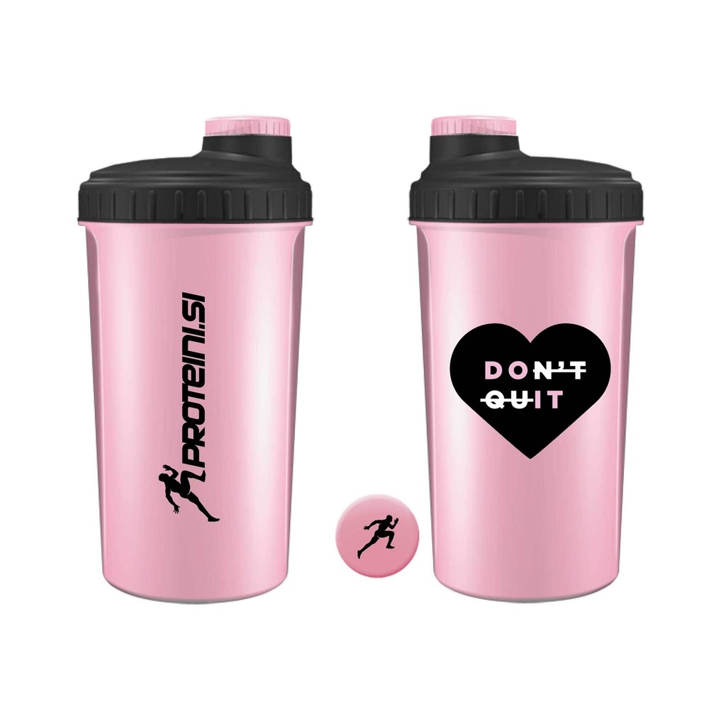 PROTEINI.SI SHAKER "DON'T QUIT - PINK", 700ml