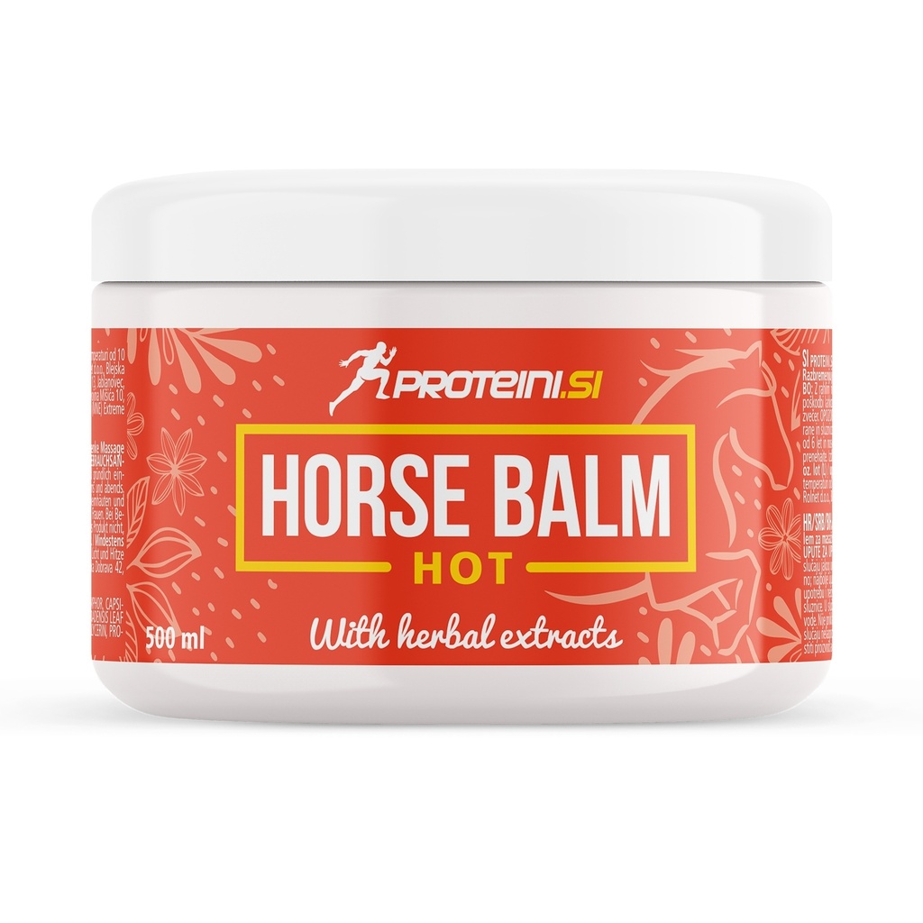 PROTEINI.SI HORSE BALM - HOT, 500ml