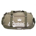 PROTEINI.SI MODNA TRENING TORBA, VOJAŠKO ZELENA