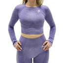ŠPORTNI TOP (DOLGI ROKAVI) MIA vijoličen